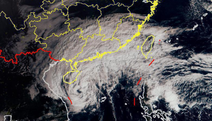 今年第22号台风“雷伊”实时路径图发布 台风雷伊靠近海南持续北上东南部沿海