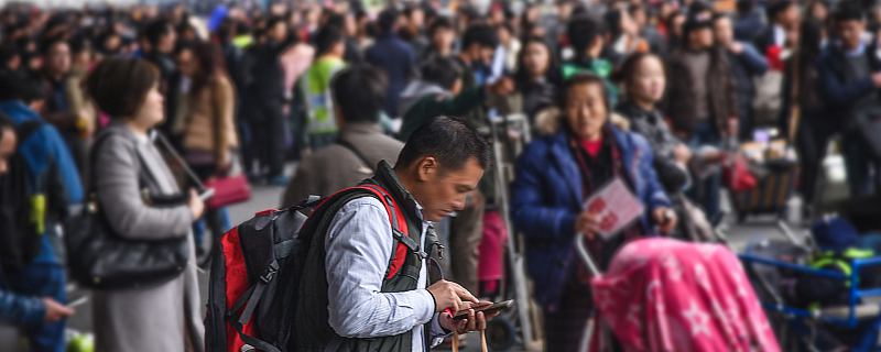 春运人口_流动中国:以春运大数据绘就人口迁徙全景(2)