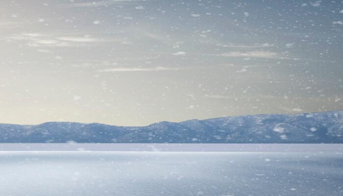 北京灵山下雪啦 15日前后还有一股冷空气