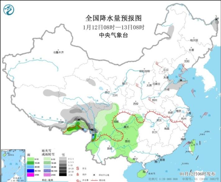 华北黄淮等部分地区仍有霾侵扰 西藏云南局部有强降雪