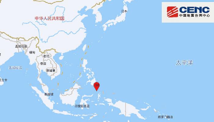 印尼塔劳群岛发生6.0级地震 震源深度40千米