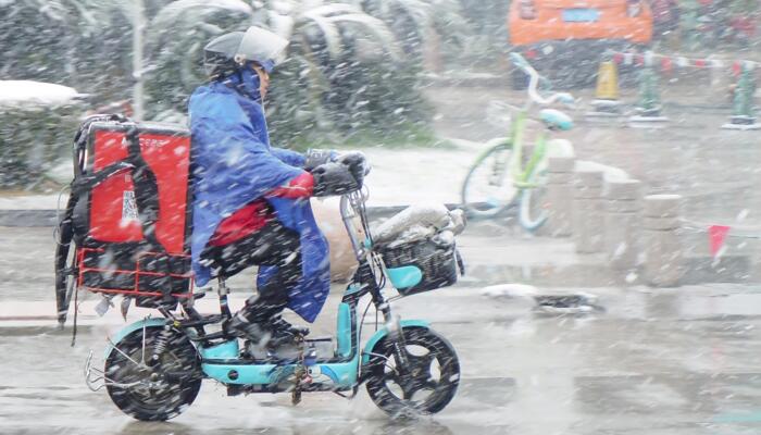 今浙江北部仍有雨雪高山区暴雪 杭州下午起雪转为阴雨