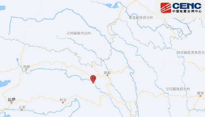 3月5日西藏地震最新消息：昌都市洛隆县发生3.0级地震