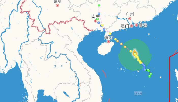 海南台风最新消息：2022年第三号台风暹芭影响迎特大暴雨