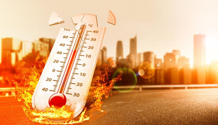 重慶室外陽臺的溫度計都熱化了  未來3天全市最高氣溫持續43℃