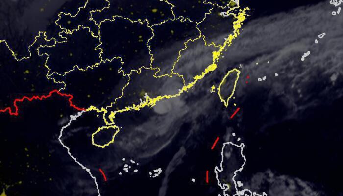 中央气象台18时发布台风蓝色预警：台风尼格减弱为热带风暴级