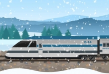 世界首条高寒地区高铁10岁了 成功应对近600场风雪考验