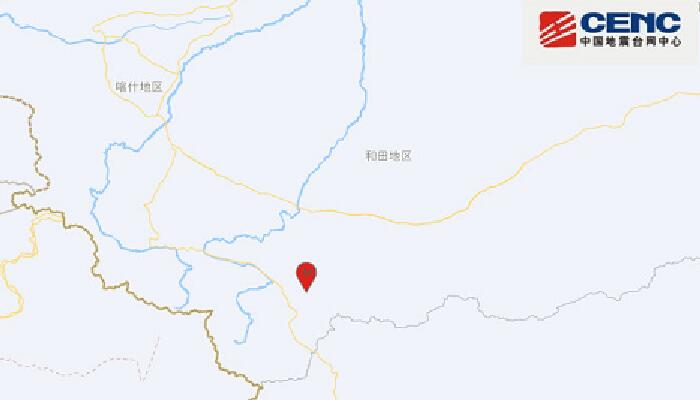 新疆今日已相继发生3次地震 最强一次是4.8级