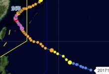 2023年第4号台风叫什么名字 今年四号台风最新消息路径预测图