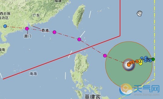 2013第19号台风天兔最新路径图