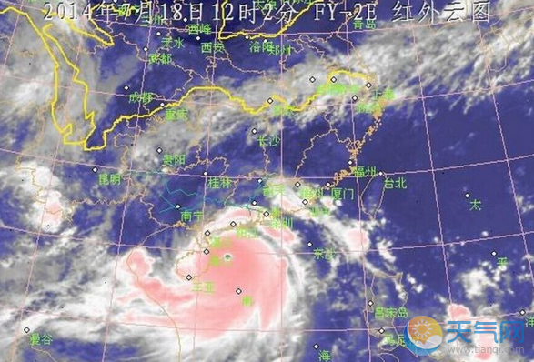 中国历史上最强台风超强台风威马逊达17级 天气网