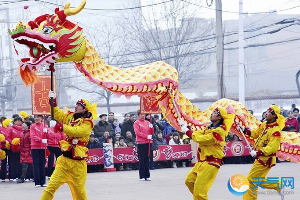 正月十五的习俗—正月十五耍龙灯