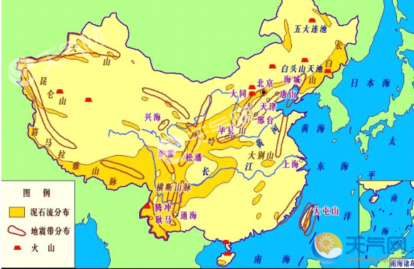 四川地震带分布图高清 四川位于什么地震带