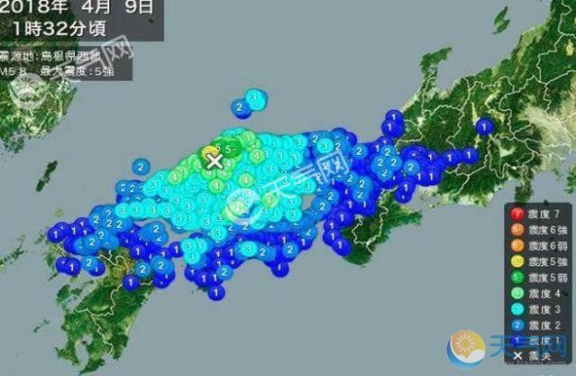 日本地震最新消息2018 6.1级地震致4伤余震10
