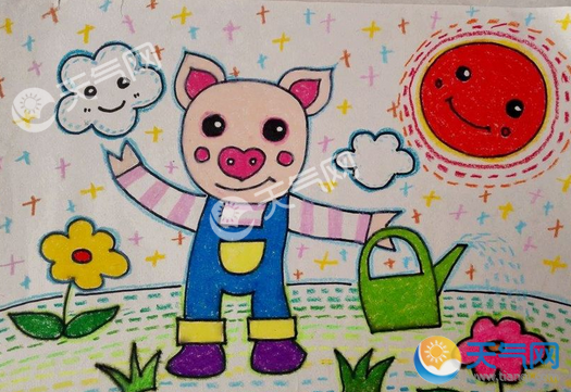 2018五一劳动节儿童画 个性幼儿卡通图片图画集锦