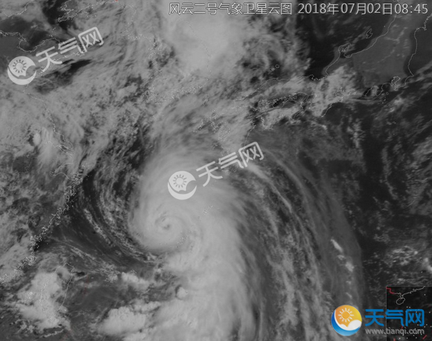 台风实时路径发布系统 第7号台风将启动第2个