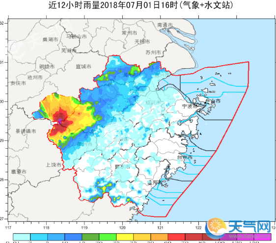 台风派比安实时路径 台风路过浙江近海晴雨两用伞准备一下