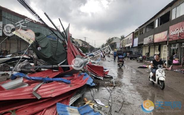 台风温比亚造访徐州 暴雨致7人遇难18人受伤