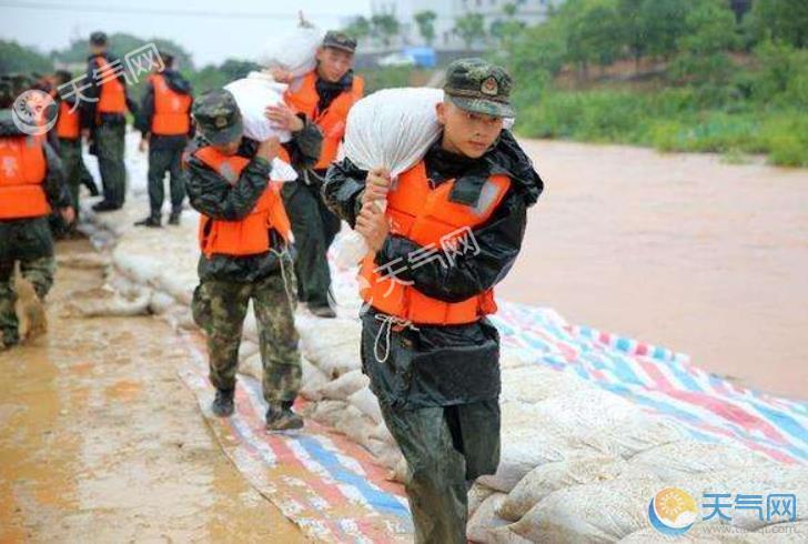 山东全力投入救灾抓贼的公安派遣4万人救灾 天气网