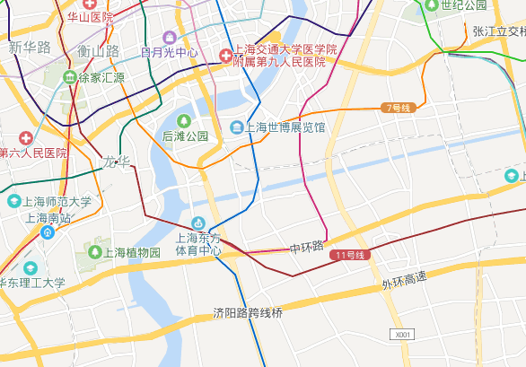健康上海全景电子地图图片