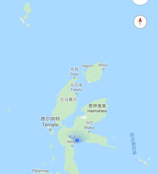 马鲁古省地图图片