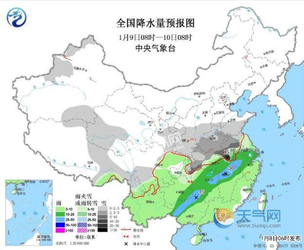 河南湖北安徽大雪來襲 雲南貴州湖南等地暴雨