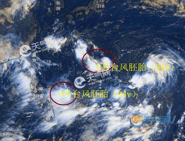 2019年8号台风即将生成最新消息"范斯高"出生后会来我国吗