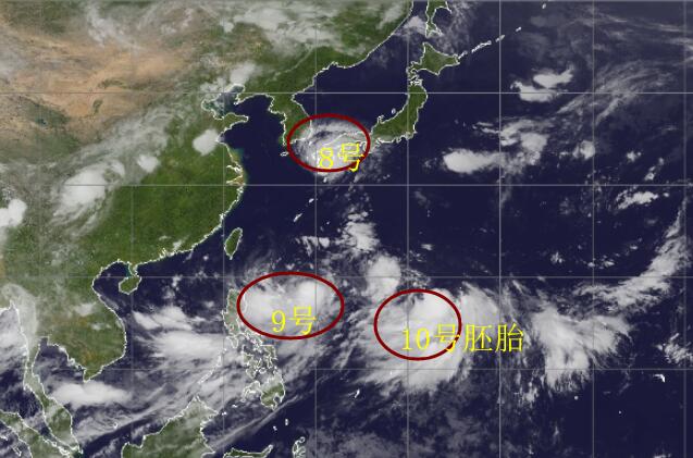 2019年8號颱風登陸最新消息今凌晨襲擊日本目前在熊本境內