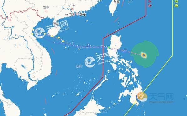 海南臺風最新消息201912號颱風楊柳登陸海南概率大嗎