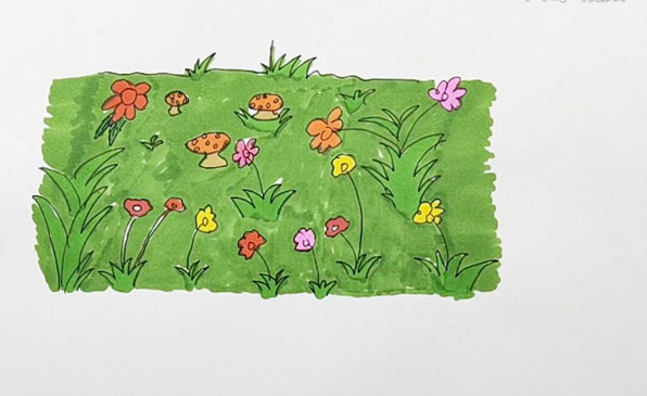 花园简笔画怎么画花园的简笔画步骤图解教程