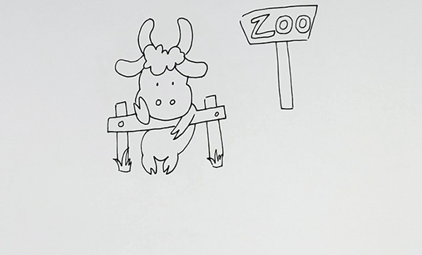 动物园简笔画怎么画动物园的简笔画步骤图解教程
