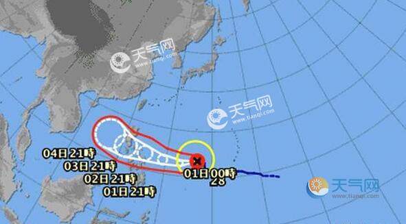 第28号强台风"北冕"逼近菲律宾 预计3日凌晨登陆吕宋岛