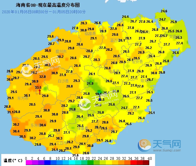 海南天气预报图图片