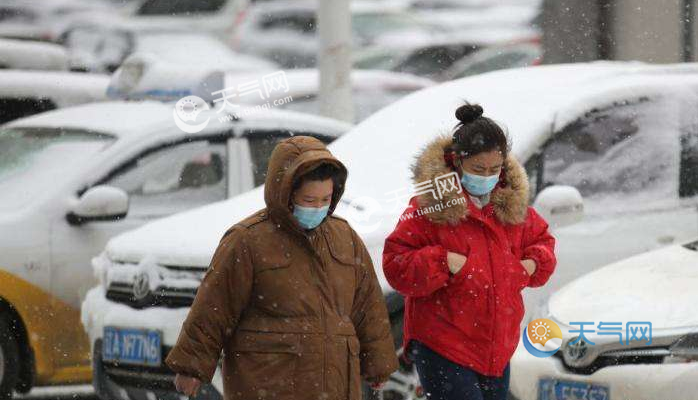 雨雪降温天气