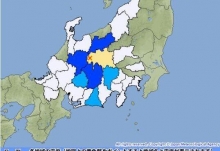 日本长野县发生里氏5.5级地震 周边多地震感强烈