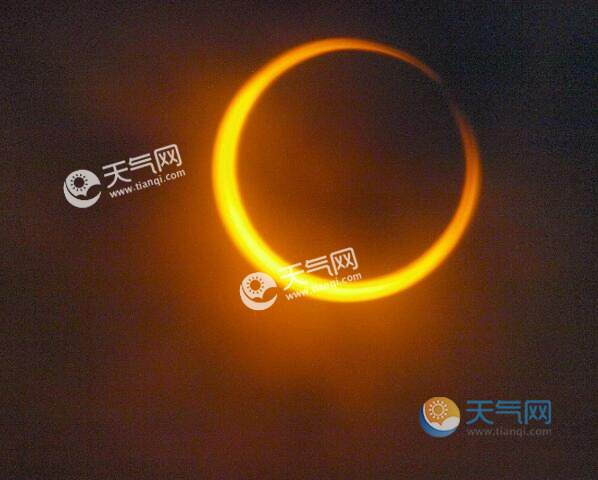 日环食形成示意图 日环食变化的过程图片