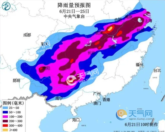 端午节前最强梅雨来袭!暴雨袭击南方10余省