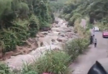 广西灌阳因暴雨引发山洪 已造成两死两失踪