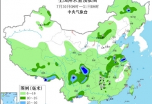 华北东北未来三天雷雨较多 西北华南等地持续高温