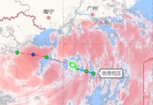 2020海南台风预报最新消息 “森拉克”将登陆海南风雨预定