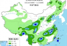 华北东北地区持续强降雨 局地有暴雨到大暴雨
