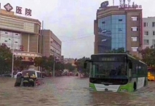 甘肃多地遭大暴雨袭击 白龙江岷江等河流发生超警戒洪水