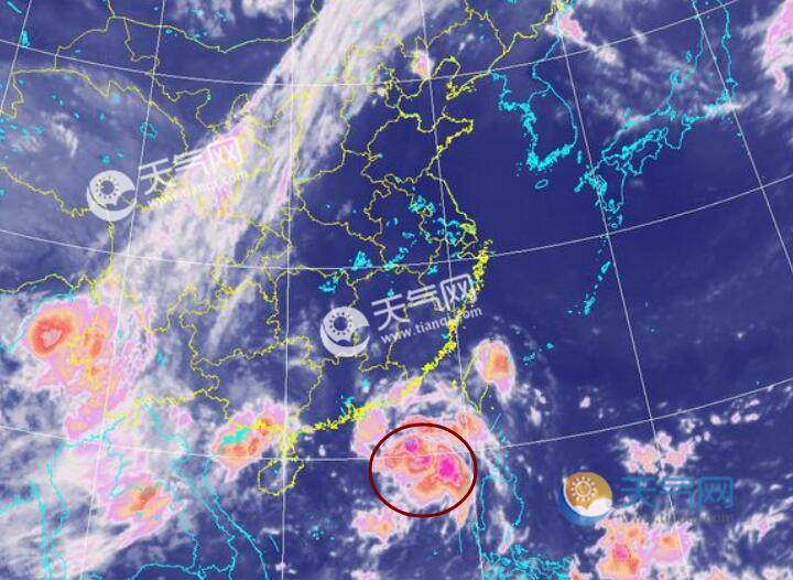 七號颱風路徑實時發佈系統高清雲圖中央氣象臺颱風網海高斯雲圖情況