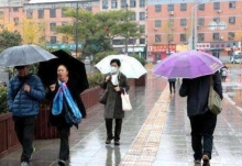 今天浙江多地阴雨天气转凉 杭州清晨气温仅20℃出头