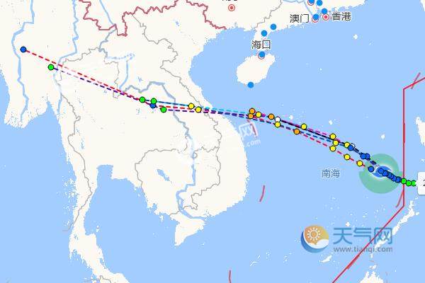 11號颱風路徑實時最新消息 颱風