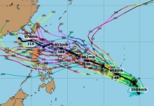 20号台风艾莎尼路径实时图预测 台风艾莎尼最新路径趋势图更新