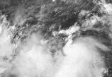 台风路径实时发布系统20号台风云图 台风艾莎尼高清卫星云图实时追踪