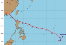 19号台风天鹅已于今天生成 20号台风预计最快在10月30日生成
