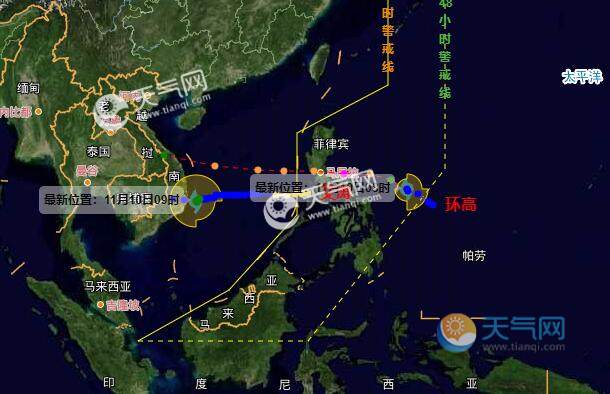 台风实时路径追踪(台风实时路径追踪图)
