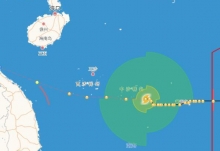 22号台风最新消息2020海南路径图 “环高”的影响今抵琼暴雨大风来袭